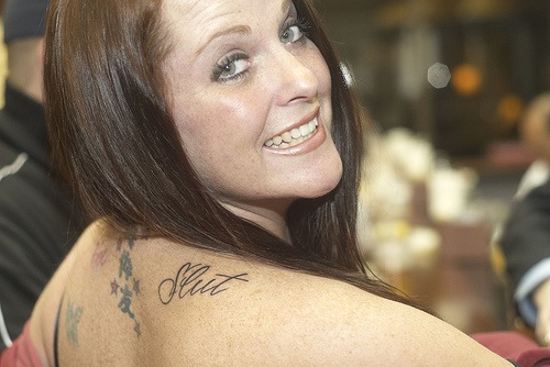 Only one caveat, my friends: when attending tattoo conventions, 